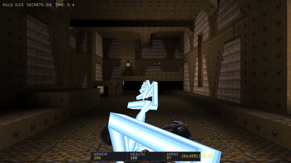The lightning gun beam